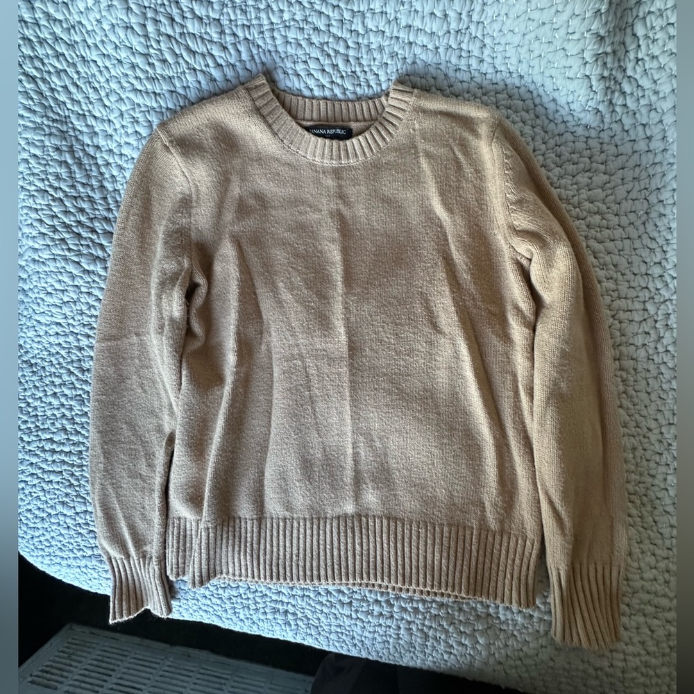 Banana Republic Tan Sweater XS